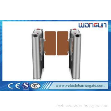 Full automatic Flap Barrier Gate 110V / 220V With 304 Stain